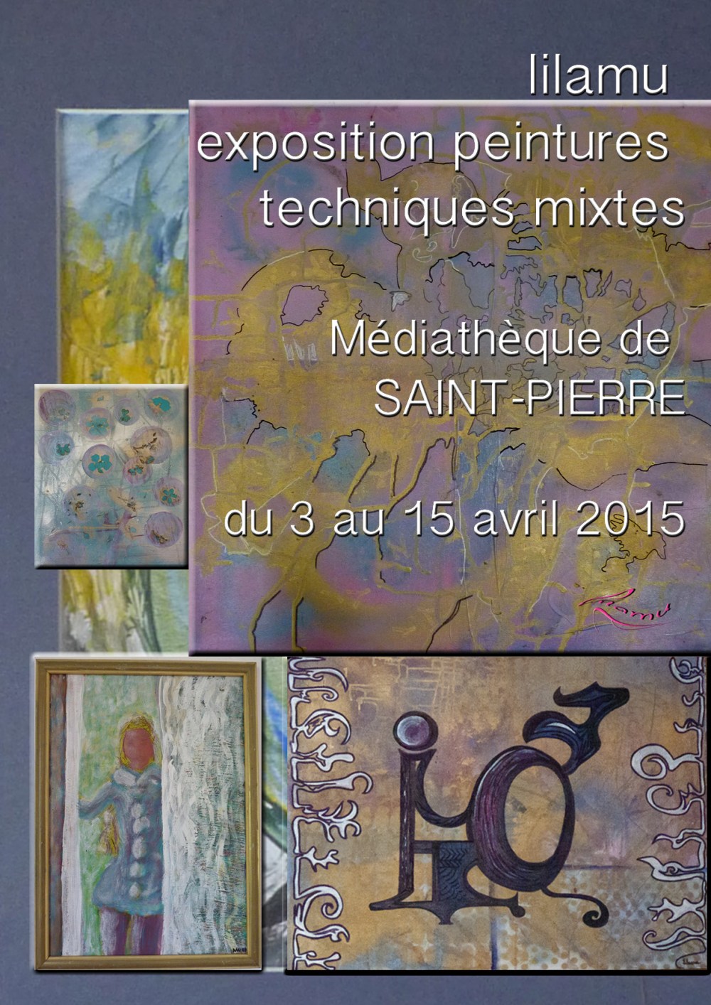 affiche médiathèque